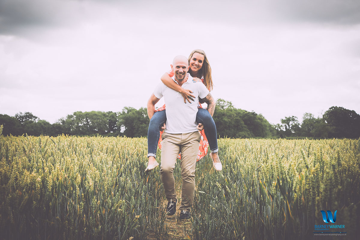 Engagement photo shoot in Surrey